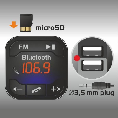 FM modulátor és Bluetooth - FMBT 104